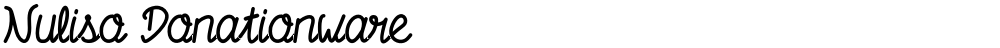 Nuliso Donationware
