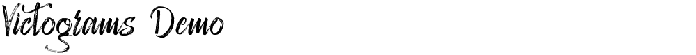 Victograms Demo