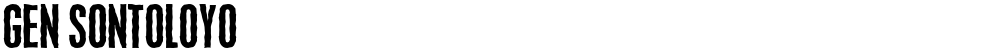 Gen Sontoloyo