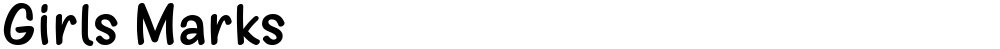 Girls Marks