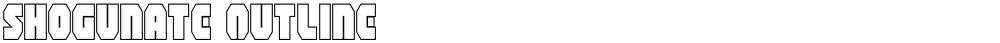 Shogunate Outline