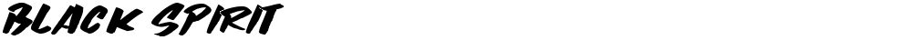 Black Spirit