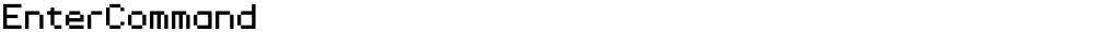 EnterCommand