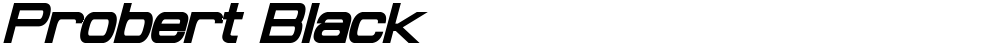Probert Black