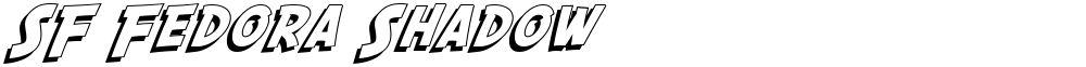 SF Fedora Shadow