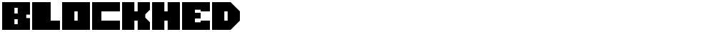 Blockhed