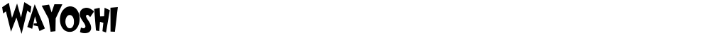 Wayoshi