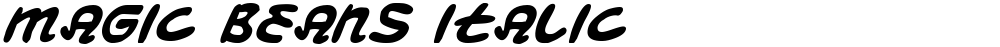 Magic Beans Italic