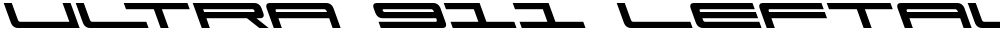 Ultra 911 Leftalic