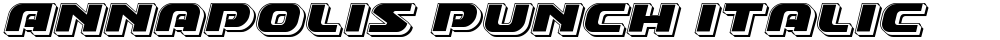 Annapolis Punch Italic