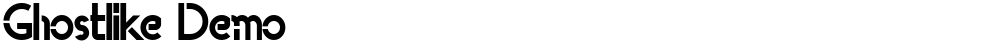 Ghostlike Demo