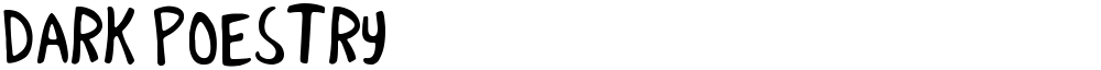 Dark Poestry
