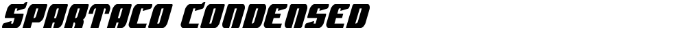 Spartaco Condensed