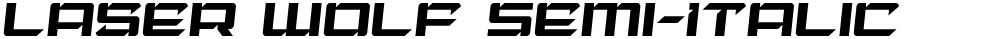 Laser Wolf Semi-Italic