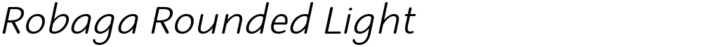 Robaga Rounded Light