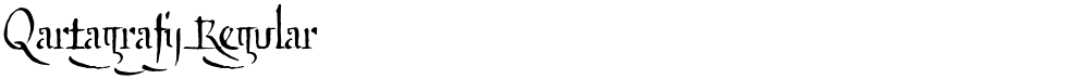 Qartagrafy Regular