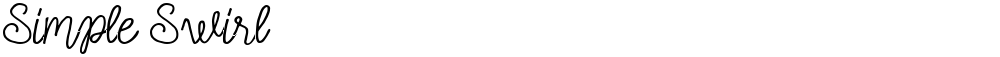 Simple Swirl