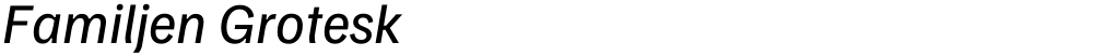 Familjen Grotesk