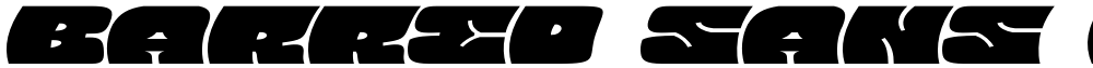 Barred Sans Wide PERSONAL USE