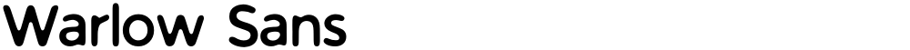 Warlow Sans