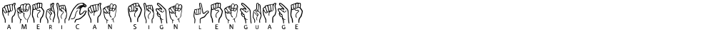 American Sign Lenguage