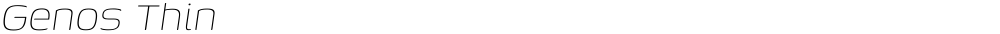 Genos Thin