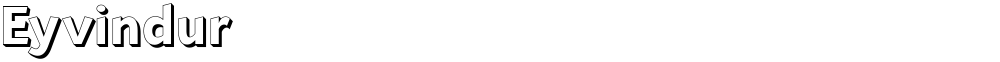 Eyvindur