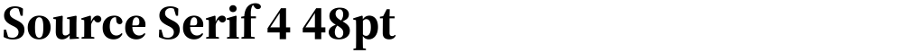 Source Serif 4 48pt