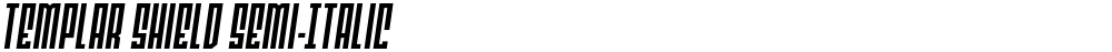 Templar Shield Semi-Italic