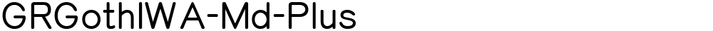 GRGothIWA-Md-Plus