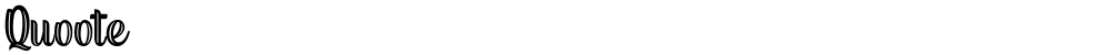 Quoote