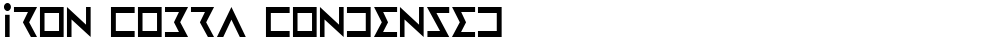 Iron Cobra Condensed