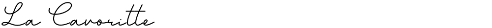 La Cavoritte