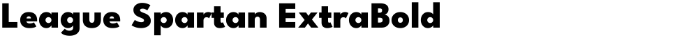 League Spartan ExtraBold
