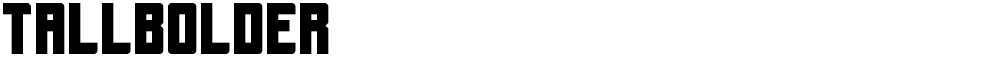 Tallbolder