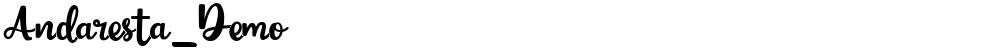 Andaresta_Demo