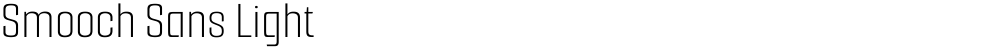 Smooch Sans Light