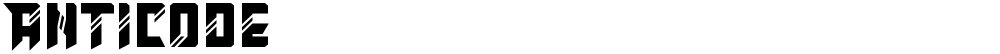 Anticode