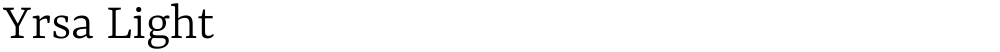 Yrsa Light