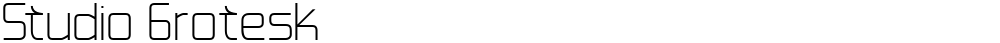 Studio Grotesk