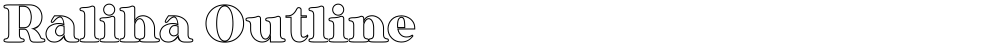 Raliha Outline