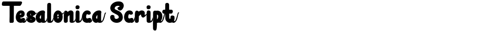 Tesalonica Script