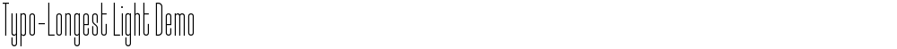 Typo-Longest Light Demo