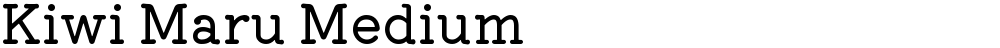 Kiwi Maru Medium