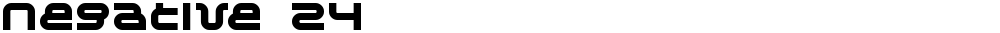 Negative 24