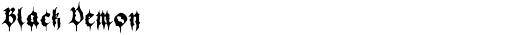 Black Demon