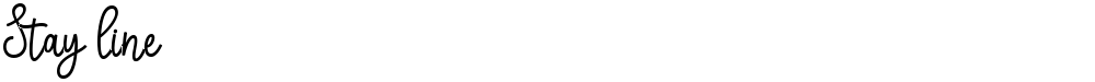 Stay line