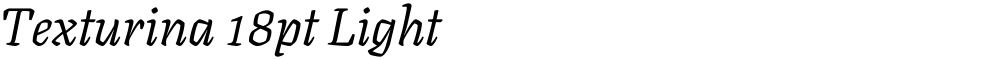 Texturina 18pt Light