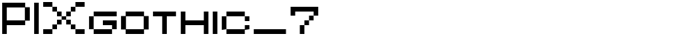 PIXgothic_7