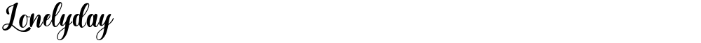 Lonelyday
